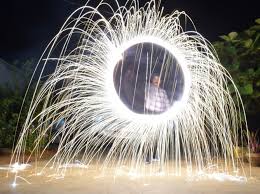 sparkler circle